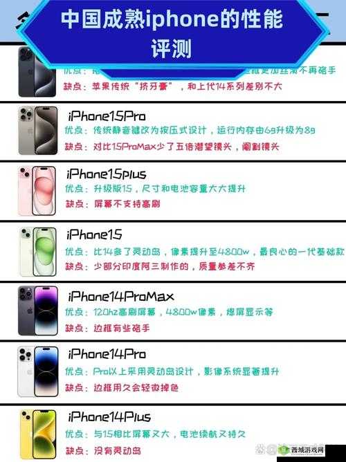 中国成熟 iPhone 的性能评测：全方位深度解析其卓越表现