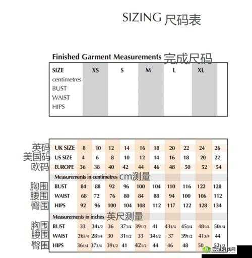 亚洲尺码中哪些最受欢迎的具体情况分析